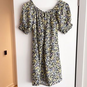 Dynamite Floral Off Shoulder Dress